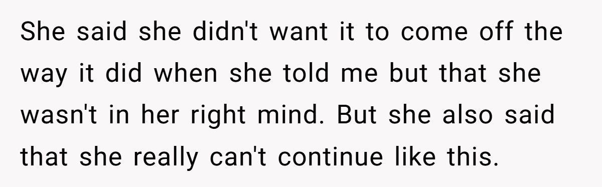 Man Tells Wife She Can’t Retire At 40, Then Learns The Heartbreaking Truth Behind Her Decision