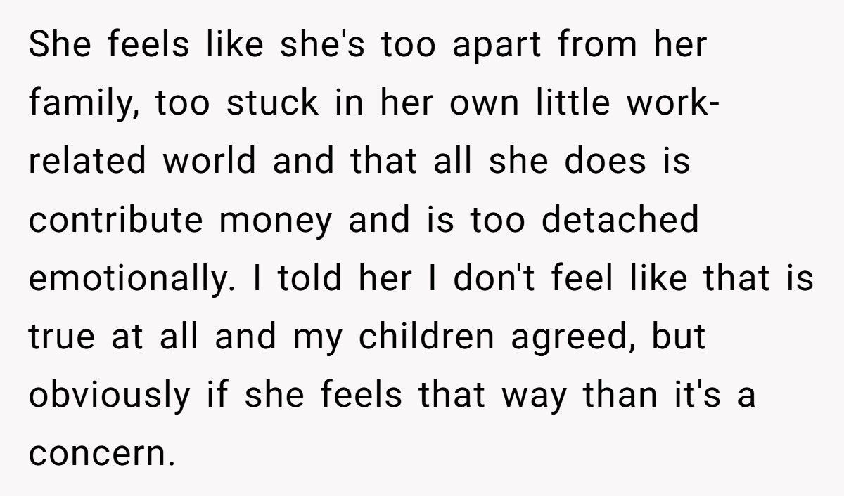 Man Tells Wife She Can’t Retire At 40, Then Learns The Heartbreaking Truth Behind Her Decision