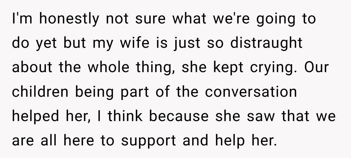 Man Tells Wife She Can’t Retire At 40, Then Learns The Heartbreaking Truth Behind Her Decision