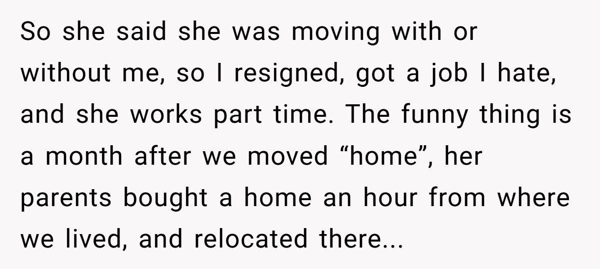 Man Tells Wife She Can’t Retire At 40, Then Learns The Heartbreaking Truth Behind Her Decision