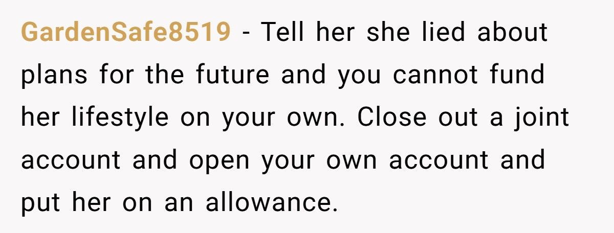 Man Told His Stay-at-Home Wife To Stop Shopping Or Get A Job, Now She’s Threatening Divorce