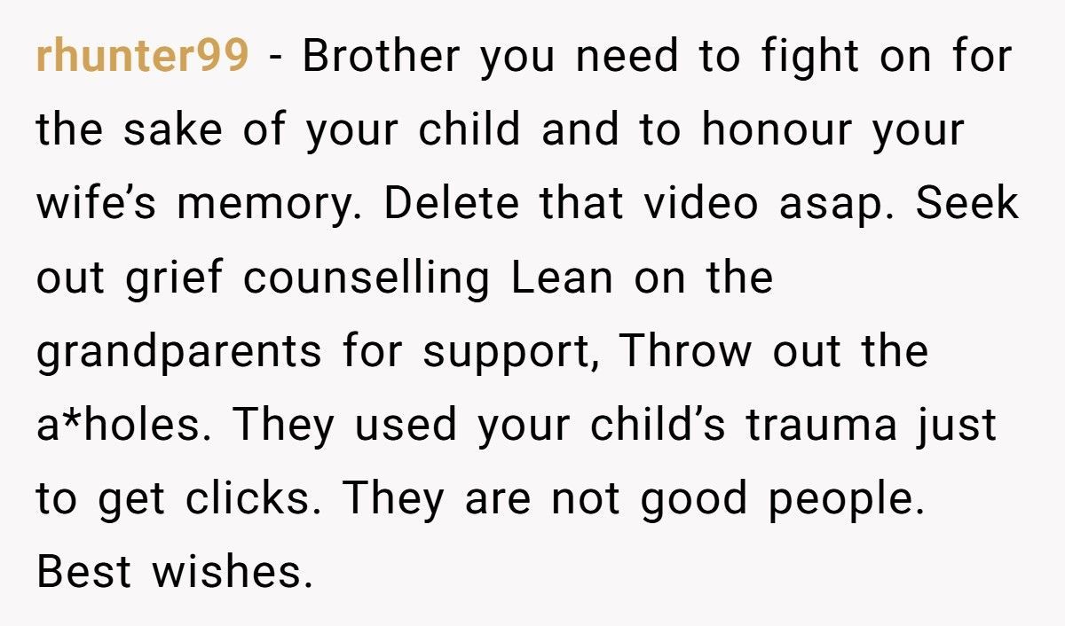 Widower Lets Friends Babysit Daughter, They Post A TikTok Exploiting Her Grief For Views
