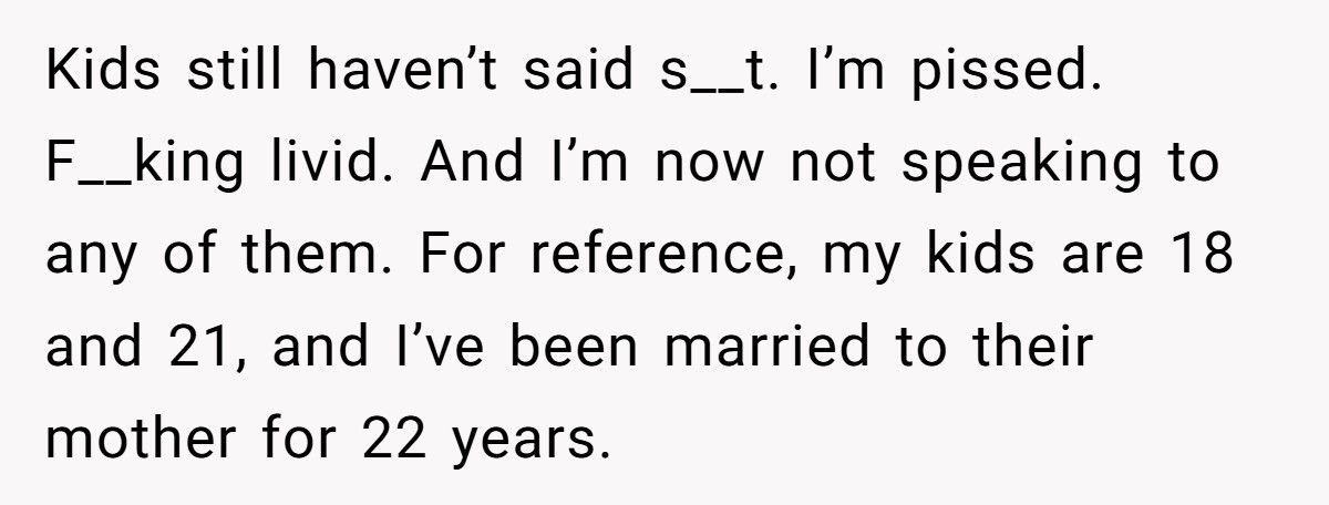 Dad Gives Everything To Family, They Forget Father’s Day And Still Demand He Apologize