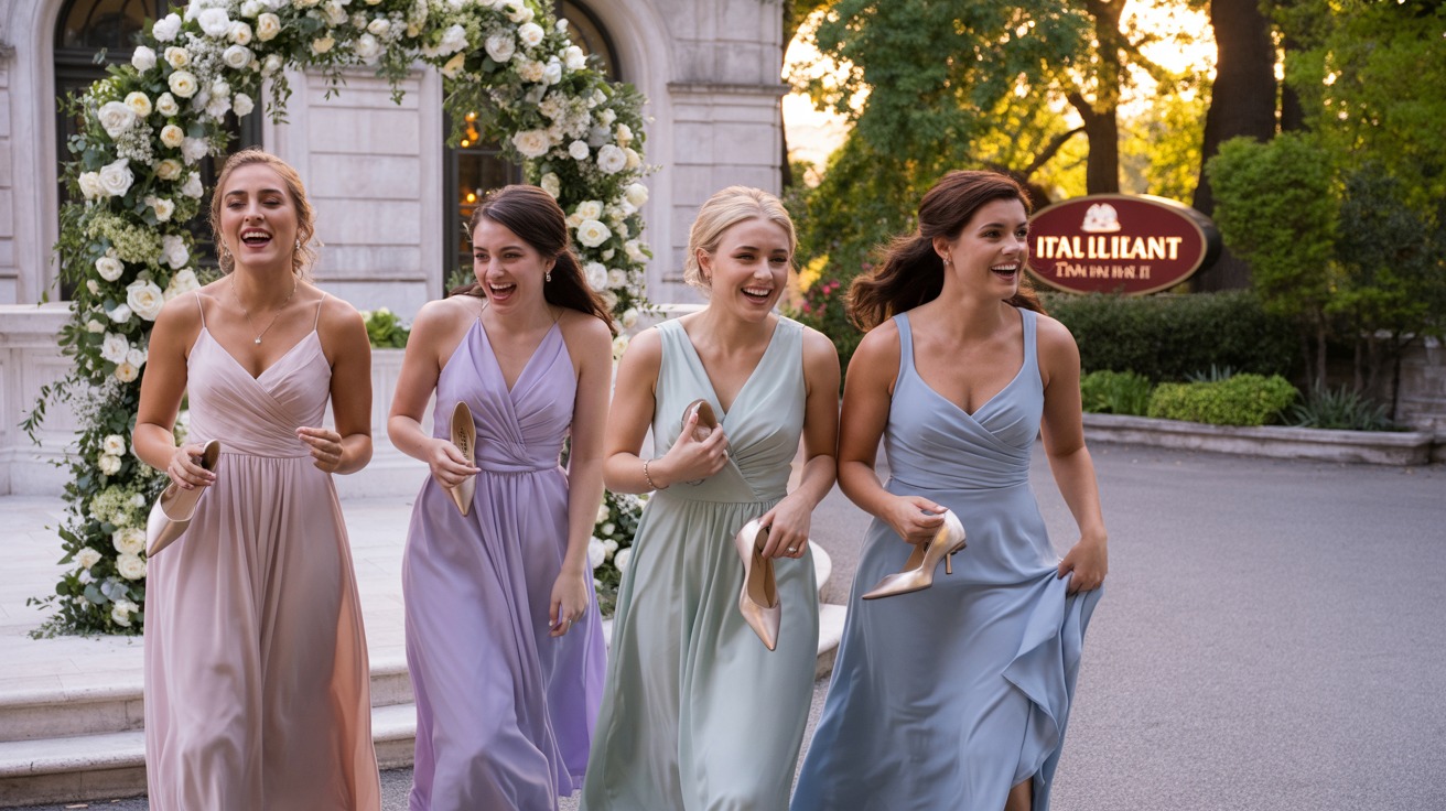 Bridezilla Orders Her Bridesmaid To “Take Off The Glasses Or Leave”, They All Choose To Leave
