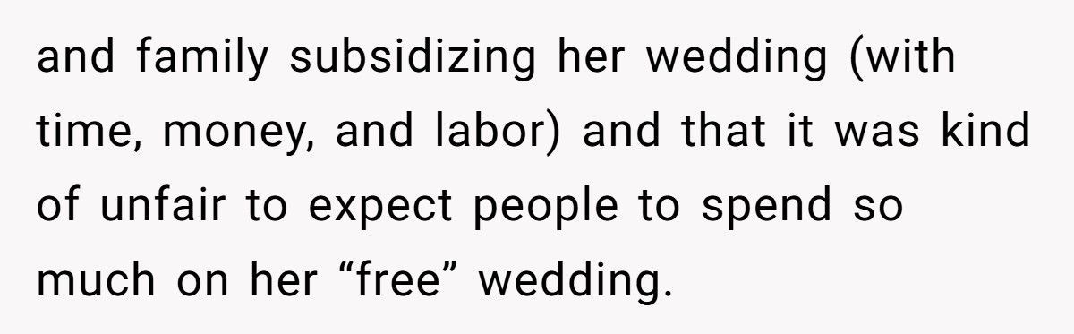 Bride Plans “Free” Wedding Funded By Friends, One Friend Finally Says What Everyone’s Thinking