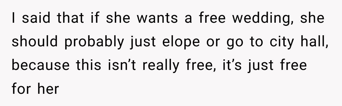 Bride Plans “Free” Wedding Funded By Friends, One Friend Finally Says What Everyone’s Thinking