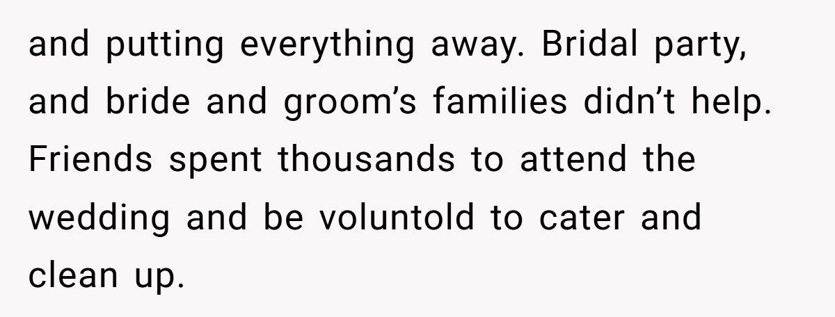 Bride Plans “Free” Wedding Funded By Friends, One Friend Finally Says What Everyone’s Thinking