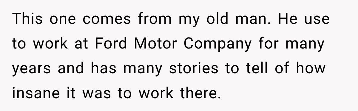 Ford Management Asked Workers “Why Isn’t This A Ford?”, The Brutally Honest Replies Shut That Down Fast