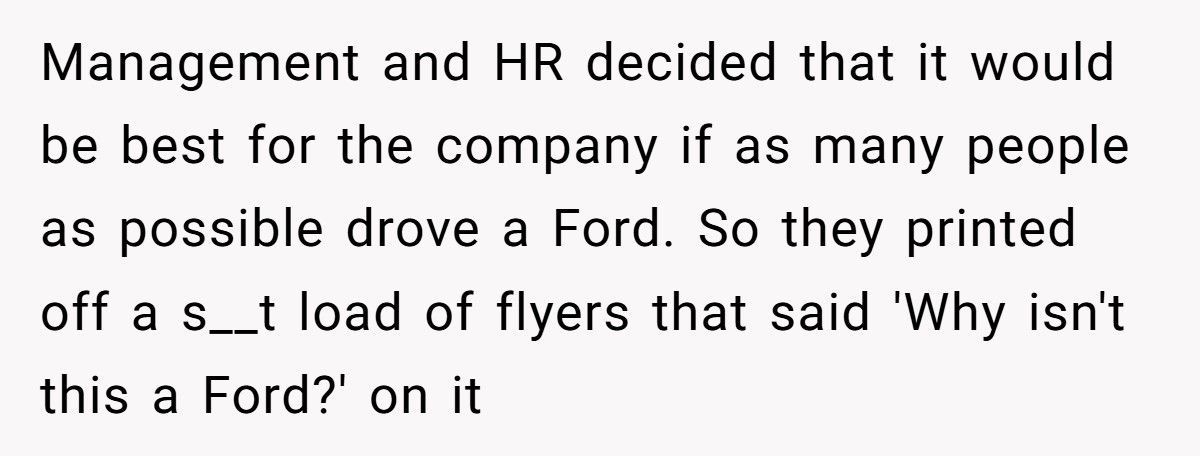 Ford Management Asked Workers “Why Isn’t This A Ford?”, The Brutally Honest Replies Shut That Down Fast