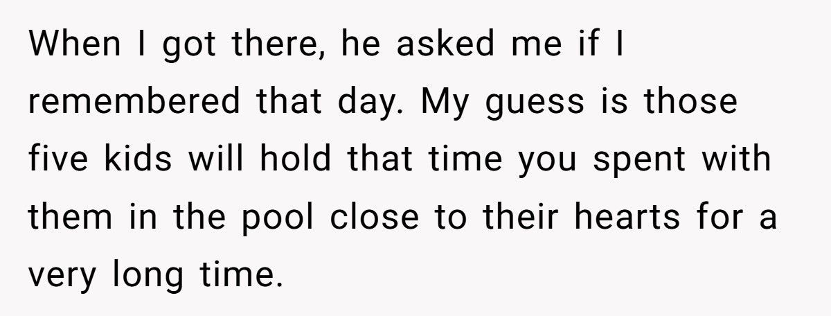 Social Worker Was Told It’s “Unprofessional” To Wear A Swimsuit, So She Jumped In The Pool Fully Clothed Instead