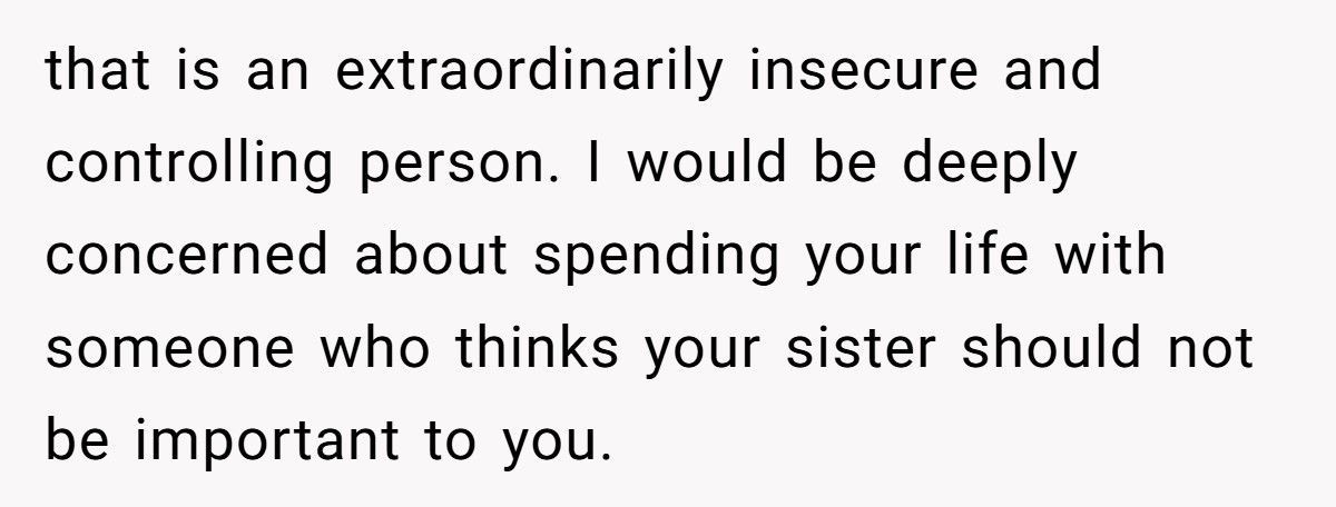 Man Asks Sister To Be His Groomswoman, Fiancée Accuses Him Of “Ruining Her Wedding”