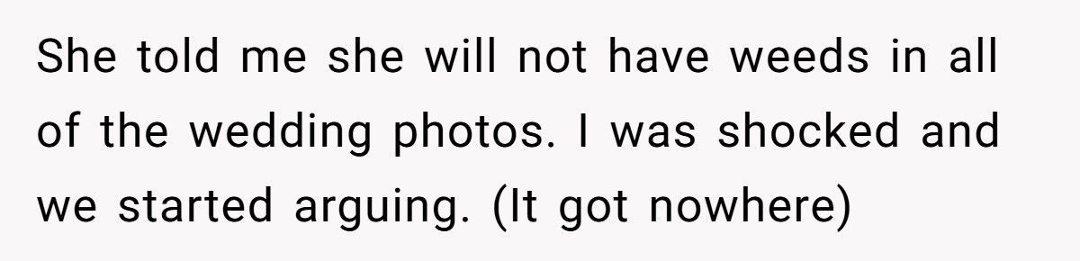 Bride Refuses To Let Her Fiancé Honor His Dying Mother Because “Dandelions Are Weeds”