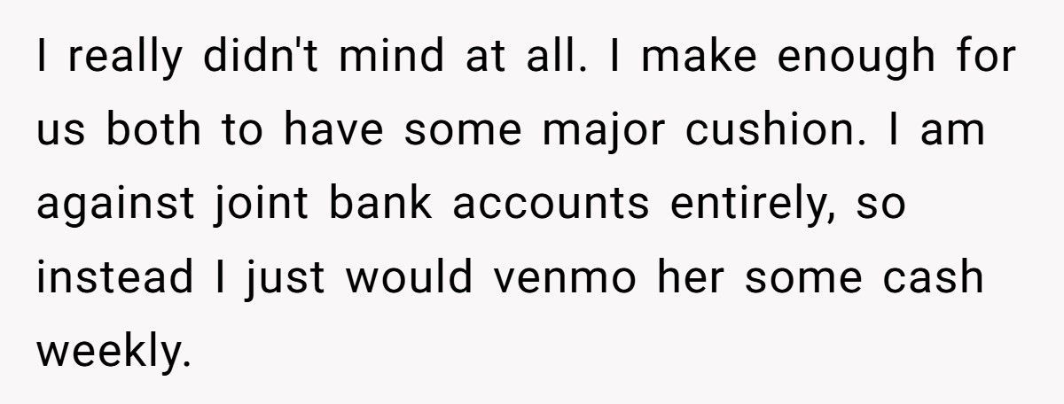 Man Demands Access To Fiancée’s Bank Accounts After Giving Her $400 A Week