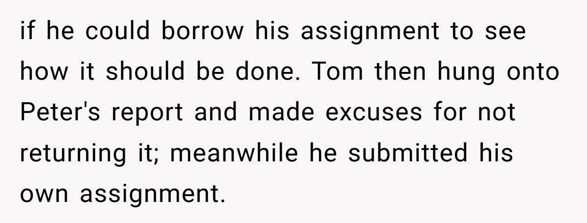 Student Tries To Plagiarize Her Classmate’s Report, Accidentally Submits A Recipe For Spaghetti Bolognese