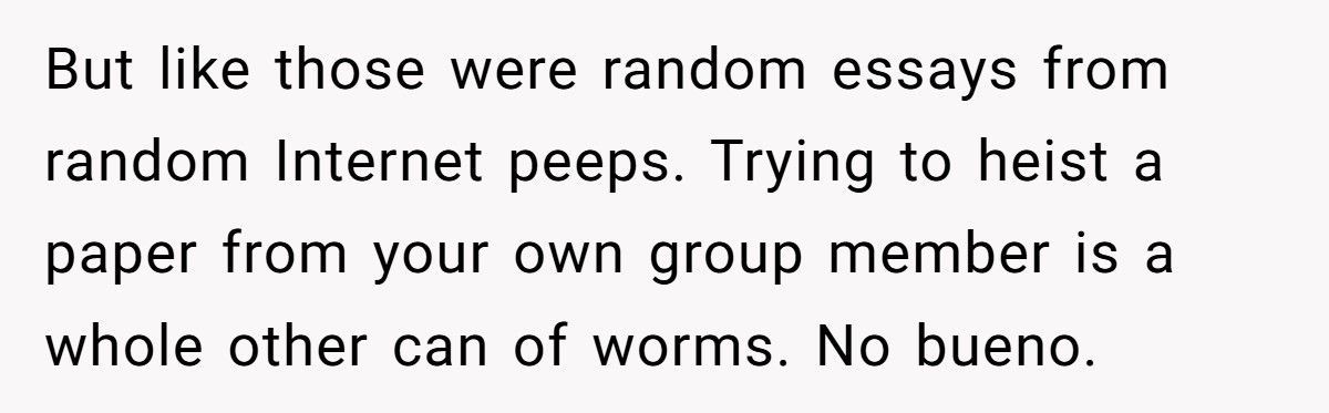 Student Tries To Plagiarize Her Classmate’s Report, Accidentally Submits A Recipe For Spaghetti Bolognese