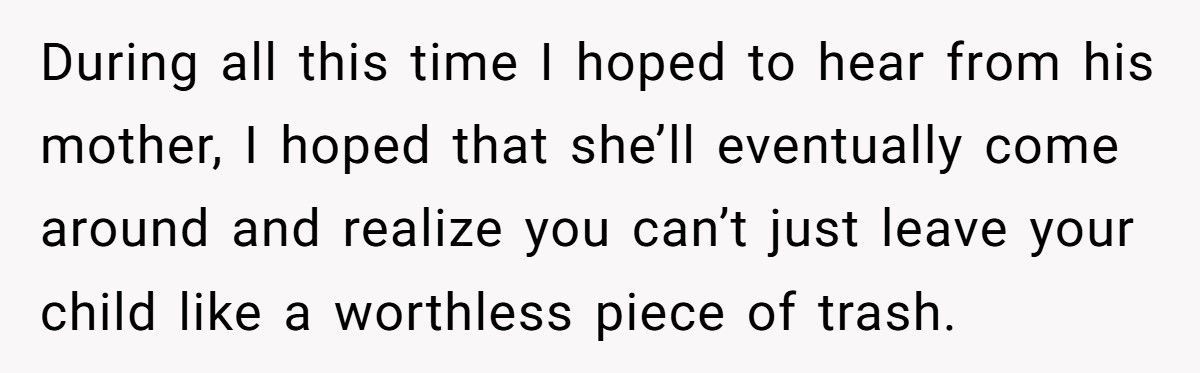 Woman Who Called Her Grandson An “Obstacle” Reappears When She Needs Help