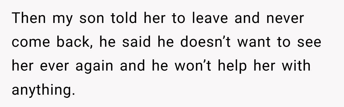 Woman Who Called Her Grandson An “Obstacle” Reappears When She Needs Help