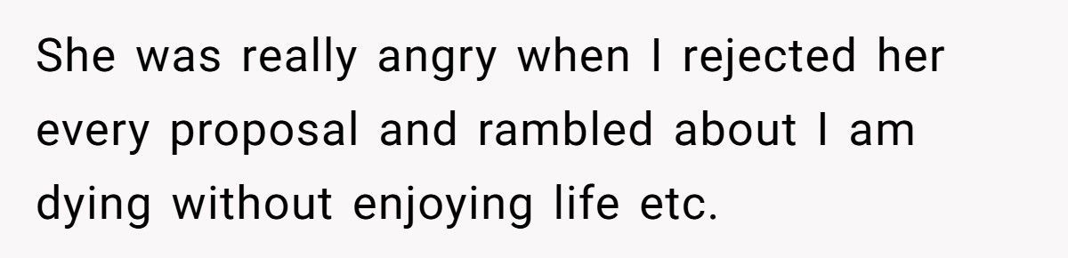 Man With Terminal Illness Tells Aunt She Might Die Before Him, Leaves Her Speechless