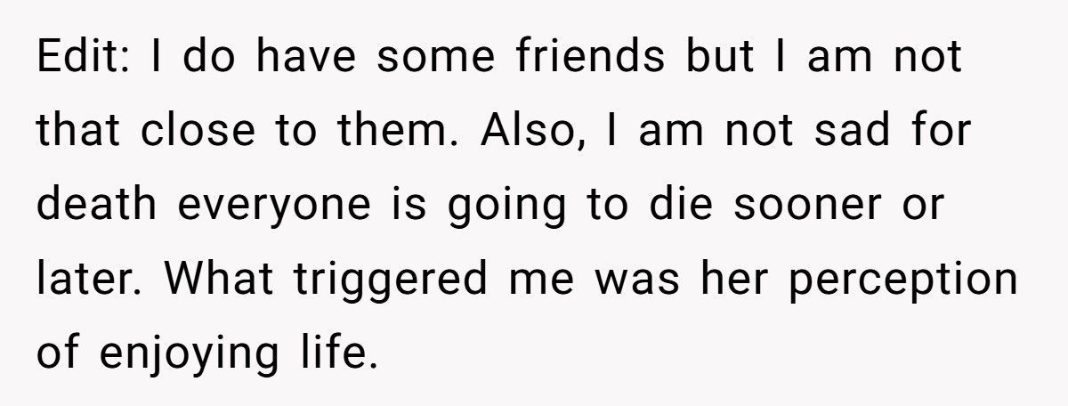 Man With Terminal Illness Tells Aunt She Might Die Before Him, Leaves Her Speechless