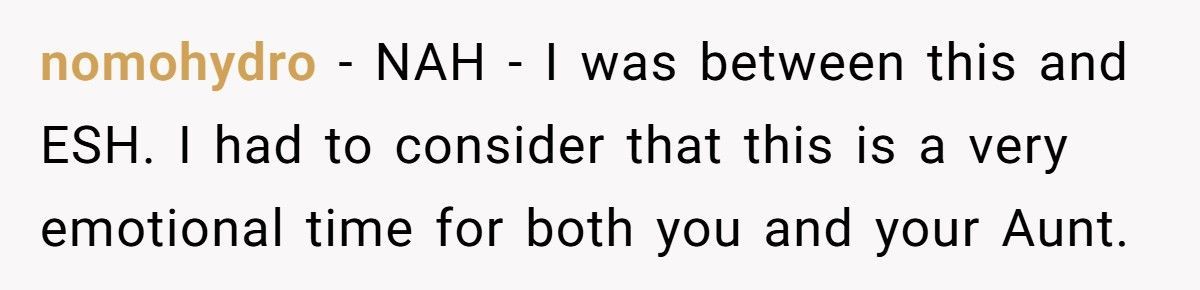 Man With Terminal Illness Tells Aunt She Might Die Before Him, Leaves Her Speechless