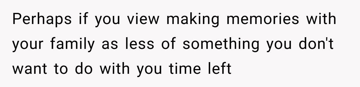 Man With Terminal Illness Tells Aunt She Might Die Before Him, Leaves Her Speechless