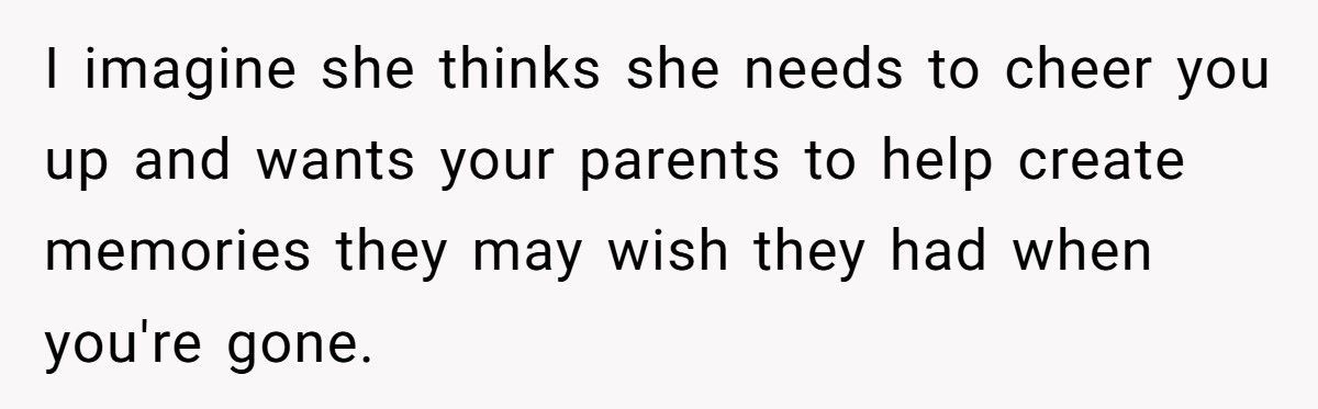 Man With Terminal Illness Tells Aunt She Might Die Before Him, Leaves Her Speechless