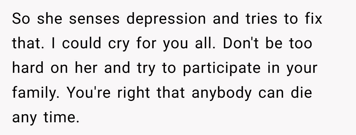 Man With Terminal Illness Tells Aunt She Might Die Before Him, Leaves Her Speechless