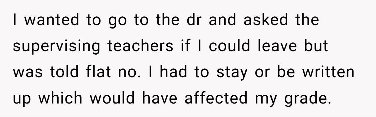 University Refused His Sick Request, He Came To The Final Looking Like A Zombie