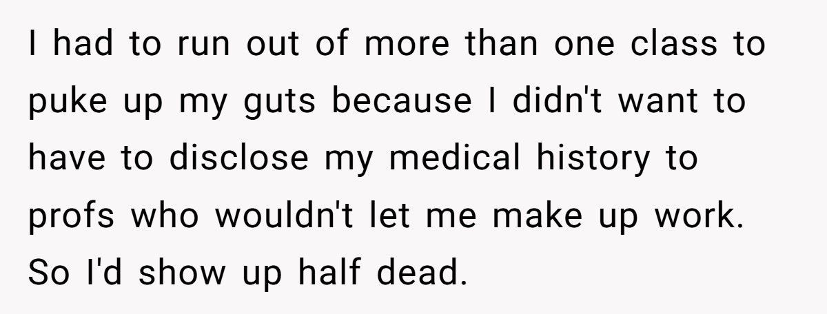 University Refused His Sick Request, He Came To The Final Looking Like A Zombie