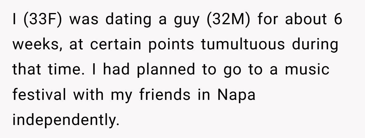 Dating Man Ghosted Her All Day At A Festival, So She Left Him Stranded An Hour From Home