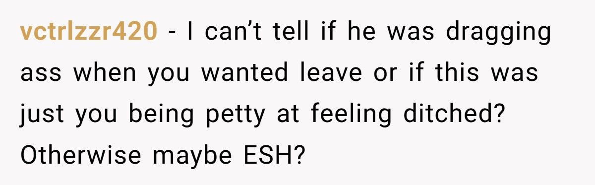 Dating Man Ghosted Her All Day At A Festival, So She Left Him Stranded An Hour From Home