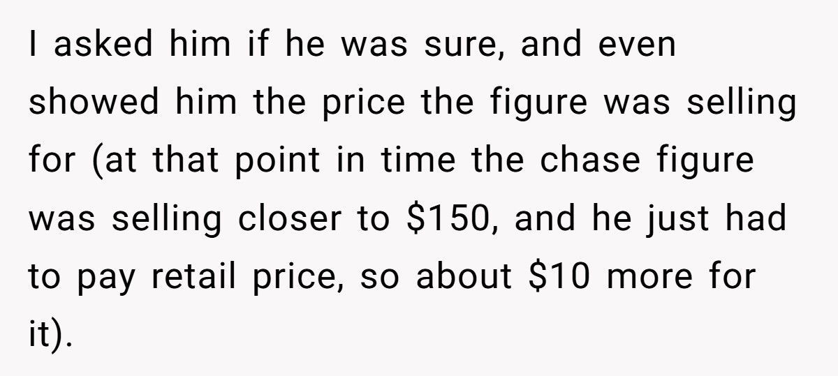 Man Demands Refund On Rare Naruto Figure, Then Watches It Sell For $90 Right In Front Of Him