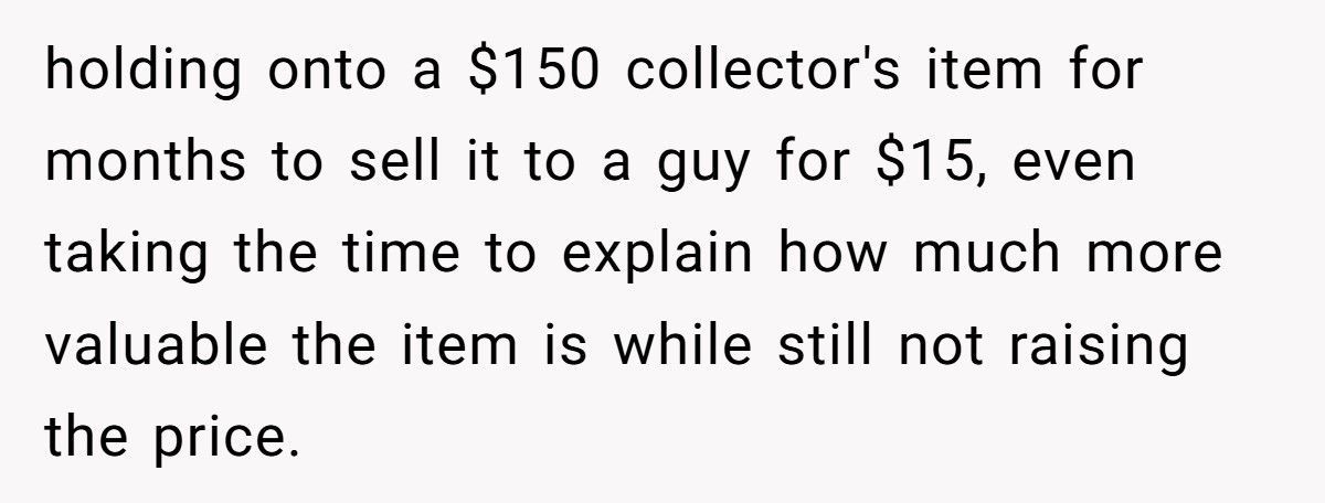 Man Demands Refund On Rare Naruto Figure, Then Watches It Sell For $90 Right In Front Of Him