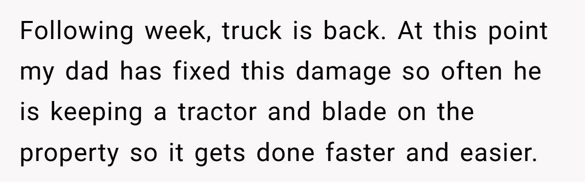Man Keeps Parking His Truck On Private Land, Farmer Teaches Him A $7,800 Lesson