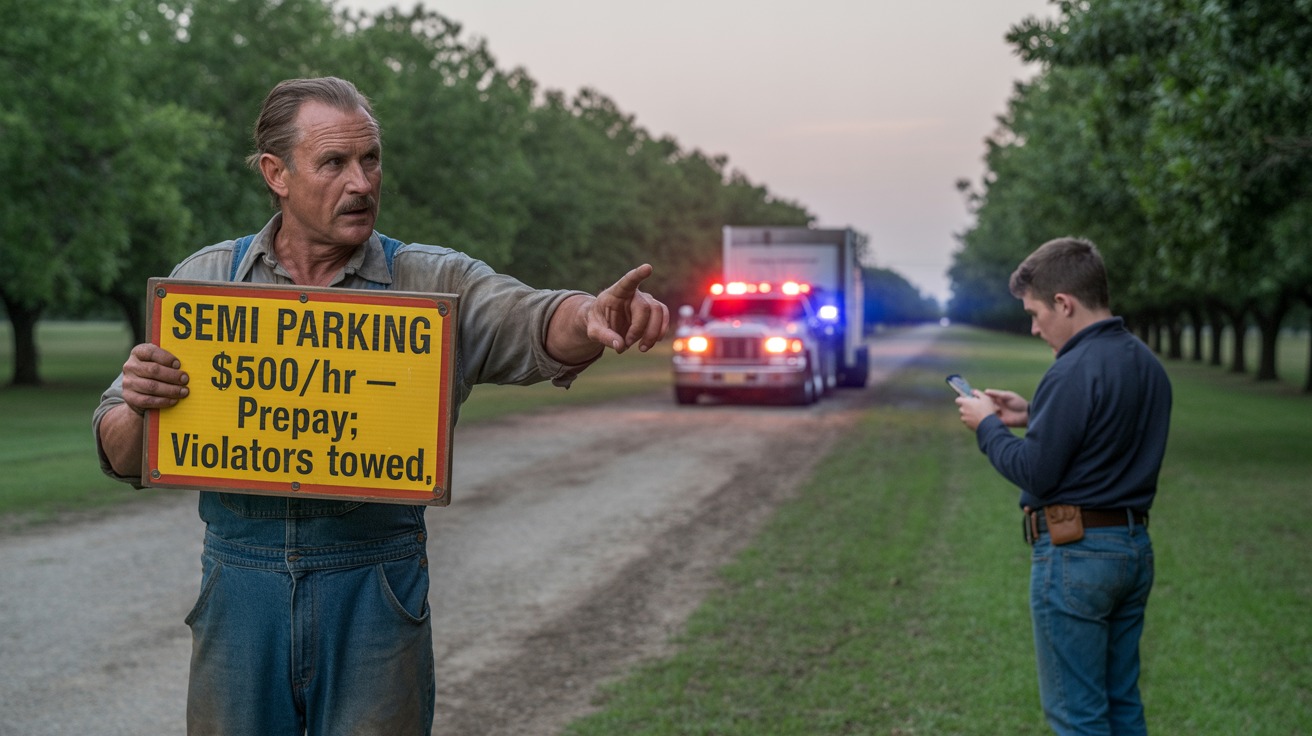 Man Keeps Parking His Truck On Private Land, Farmer Teaches Him A $7,800 Lesson