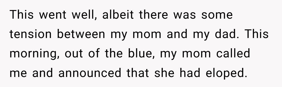 Woman’s Mom Secretly Marries Her Fiancé’s Dad, Then Told Her To Cancel The Wedding