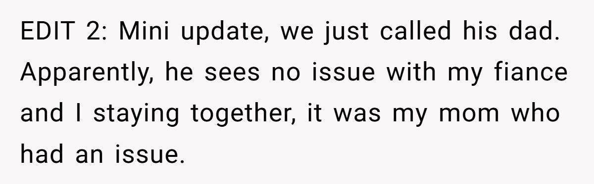 Woman’s Mom Secretly Marries Her Fiancé’s Dad, Then Told Her To Cancel The Wedding