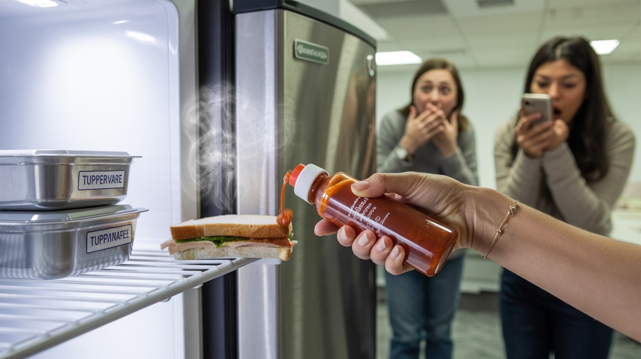 Coworker Keeps Stealing His Sandwiches, So He Served Up The Hottest Revenge Possible