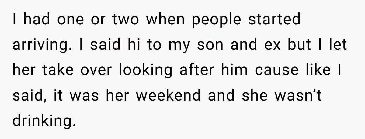 Mom Furious After Ex Gets Drunk At Family Christmas, Says He Wasn’t Responsible That Day