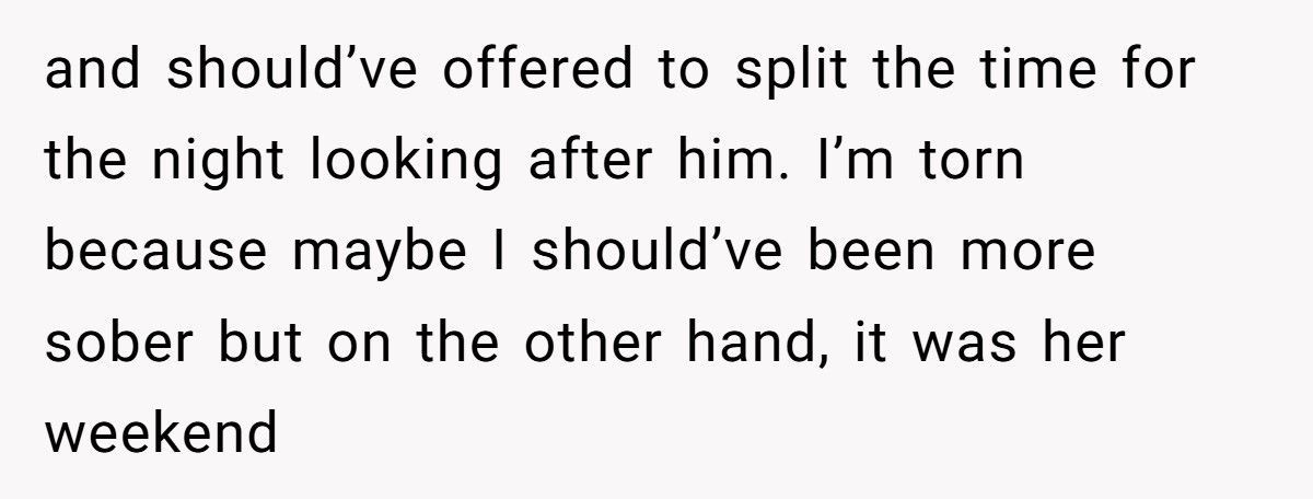 Mom Furious After Ex Gets Drunk At Family Christmas, Says He Wasn’t Responsible That Day