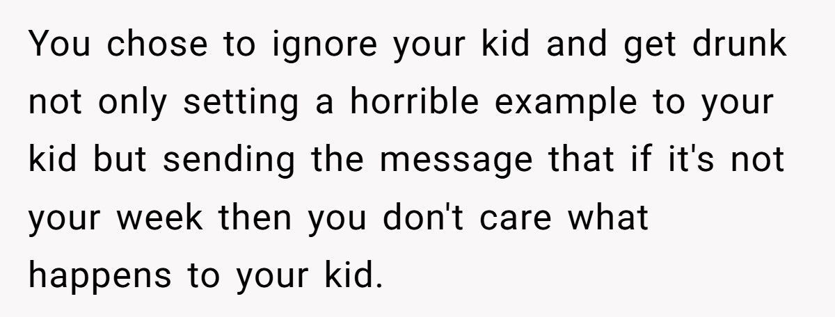 Mom Furious After Ex Gets Drunk At Family Christmas, Says He Wasn’t Responsible That Day