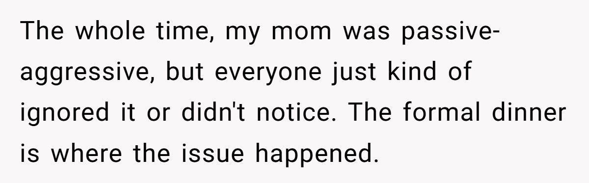 Girlfriend Hosts The Perfect Thanksgiving, Boyfriend’s Mom Calls It A Circus And He Just Sits There