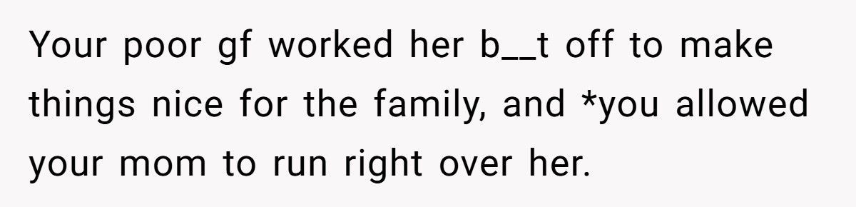 Girlfriend Hosts The Perfect Thanksgiving, Boyfriend’s Mom Calls It A Circus And He Just Sits There