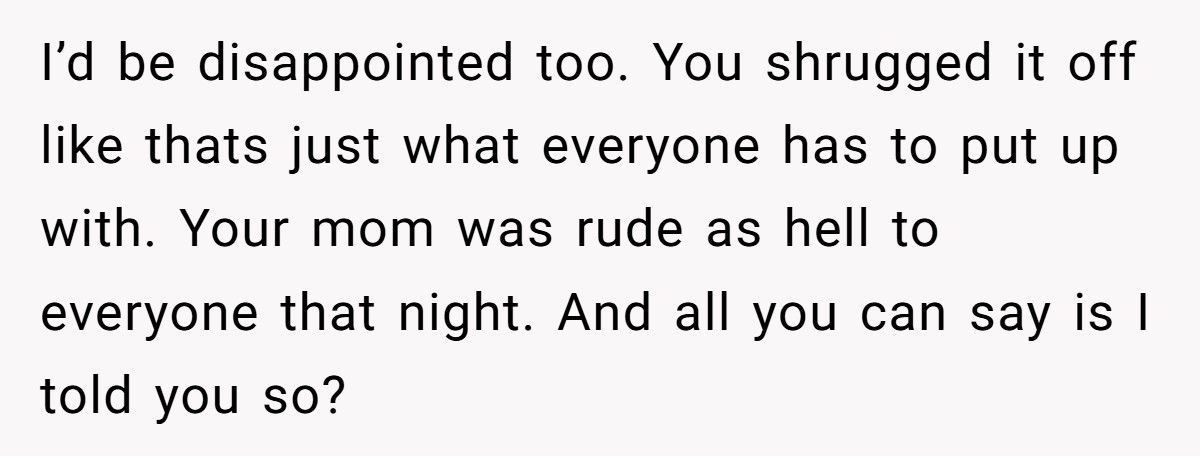 Girlfriend Hosts The Perfect Thanksgiving, Boyfriend’s Mom Calls It A Circus And He Just Sits There