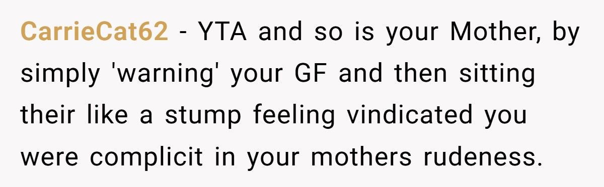 Girlfriend Hosts The Perfect Thanksgiving, Boyfriend’s Mom Calls It A Circus And He Just Sits There