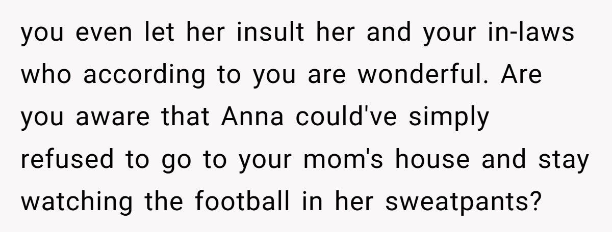 Girlfriend Hosts The Perfect Thanksgiving, Boyfriend’s Mom Calls It A Circus And He Just Sits There