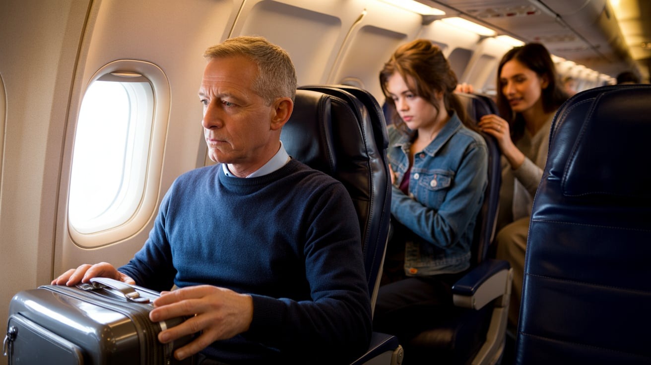 Teen Keeps Kicking Him For A 9 hour Flight, So He Teaches Her A Lesson Before Landing Teen Keeps Kicking Him For A 9 hour Flight, So He Teaches Her A Lesson Before Landing