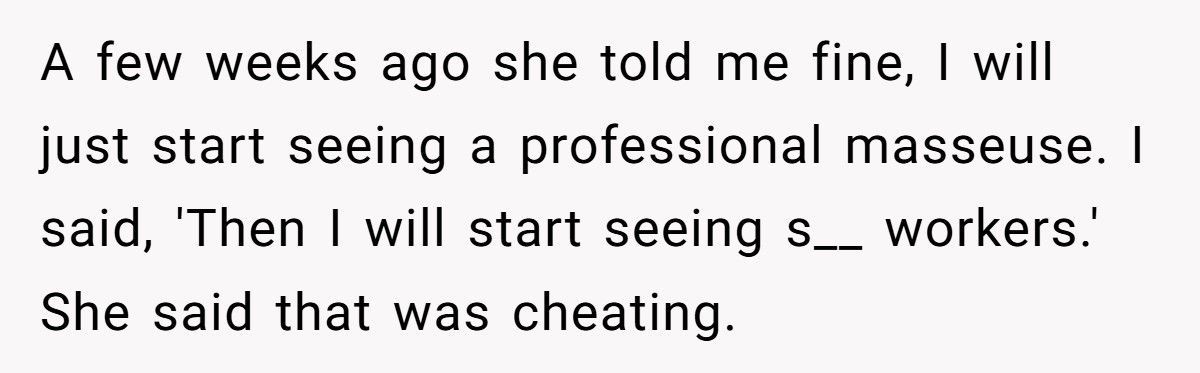 Wife Books A Massage, Her Husband Files For Divorce The Next Day Wife Books A Massage, Her Husband Files For Divorce The Next Day