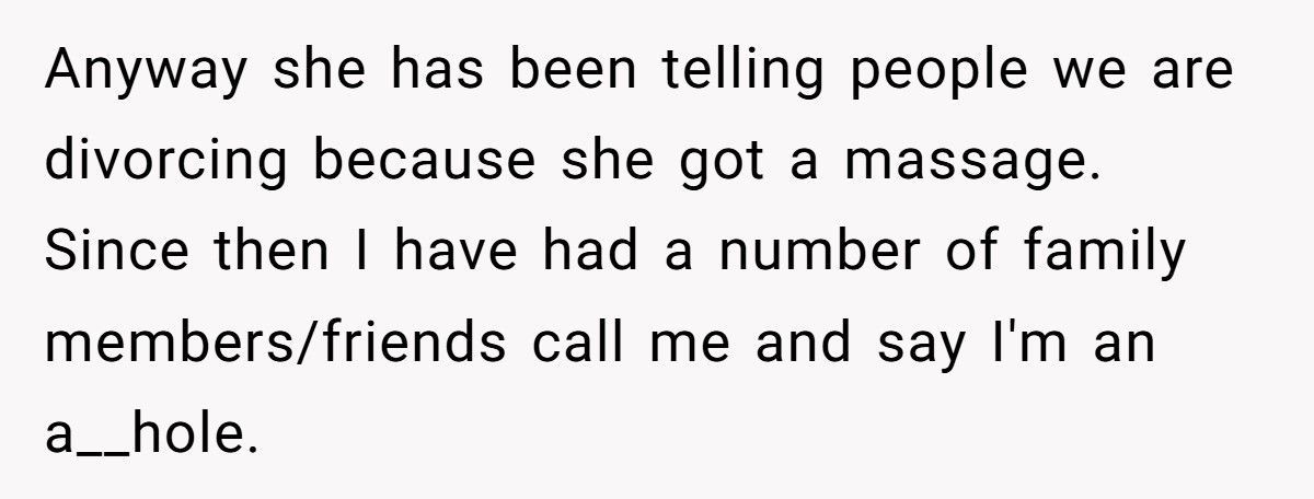 Wife Books A Massage, Her Husband Files For Divorce The Next Day Wife Books A Massage, Her Husband Files For Divorce The Next Day