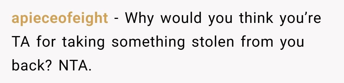 Woman Takes Back Her Own Shoes, Now Her Sister-In-Law Calls Her A Thief